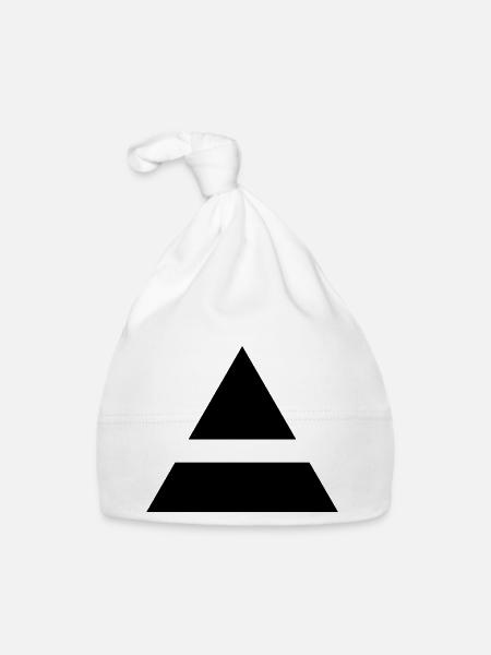 Triad - Organic Baby Cap - white - Front
