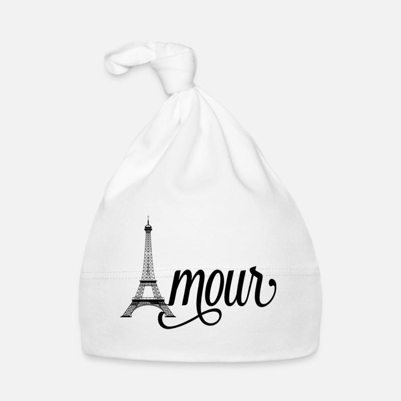 Amour Paris - Tour Eiffel Bonnet bio Bébé