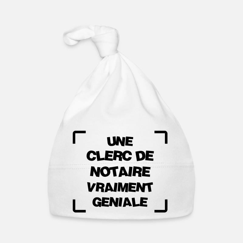 Clerc de notaire / Notaire / Justice / Droit Bonnet bio Bébé