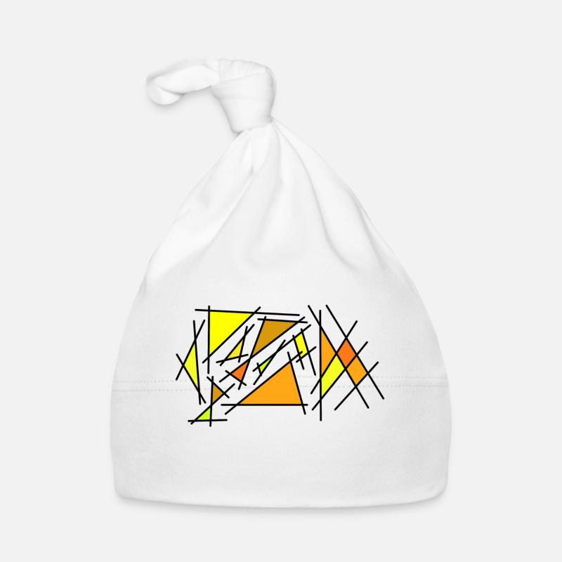 Yellow corner Organic Baby Cap