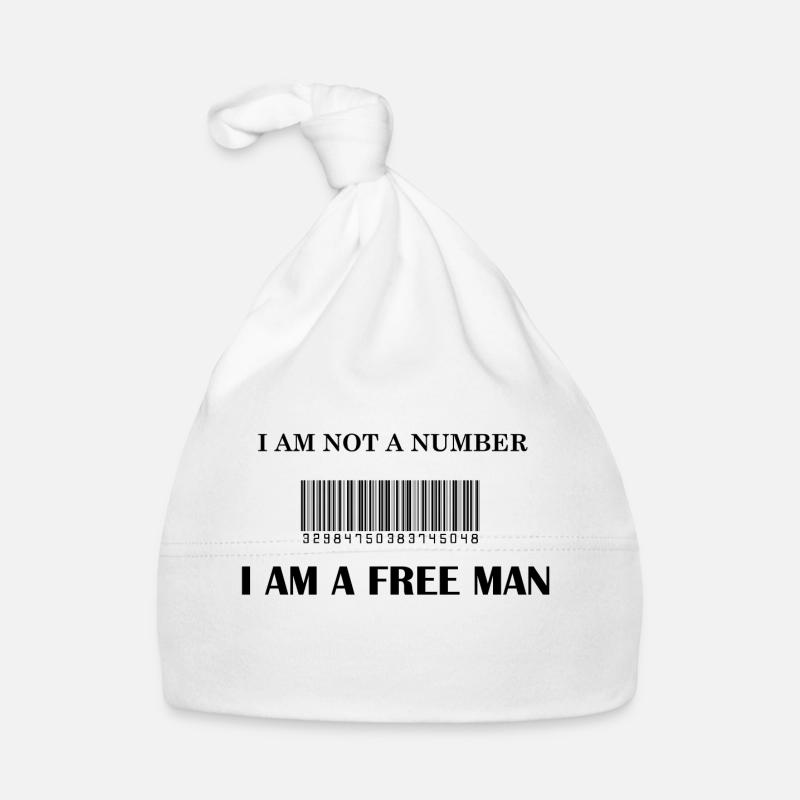 Ich bin ein freier Mann Baby Bio-Mütze