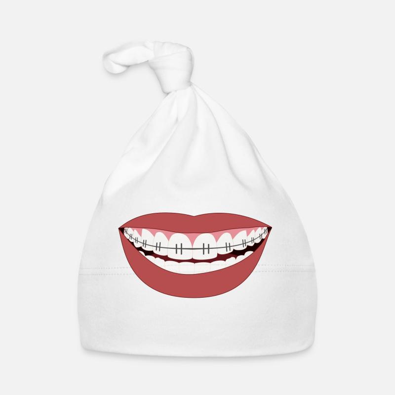 Stahlzähne - Lächeln der Hölle oder Eisen! Baby Bio-Mütze