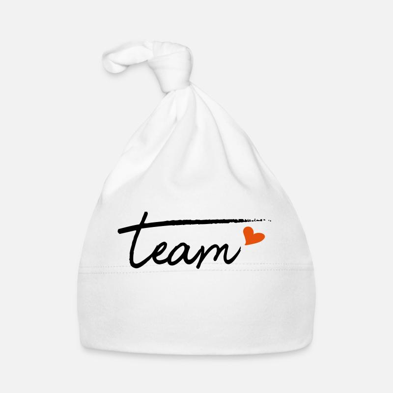 Team Baby Bio-Mütze
