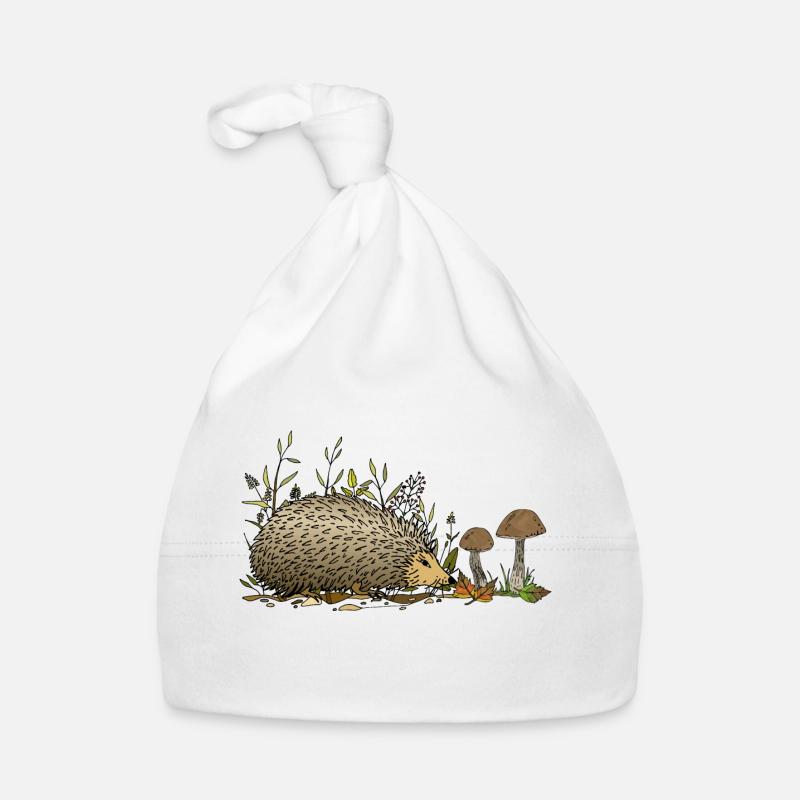Hedgehog Organic Baby Cap