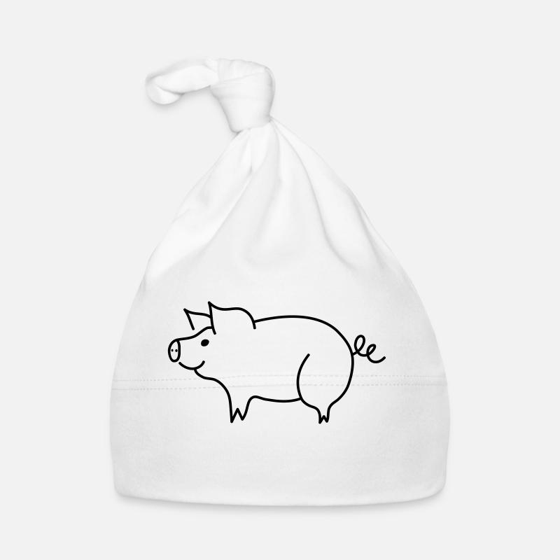 Piglet Organic Baby Cap