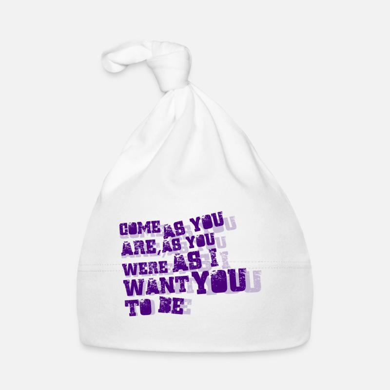 Nirvana - Venez comme vous êtes Bonnet bio Bébé