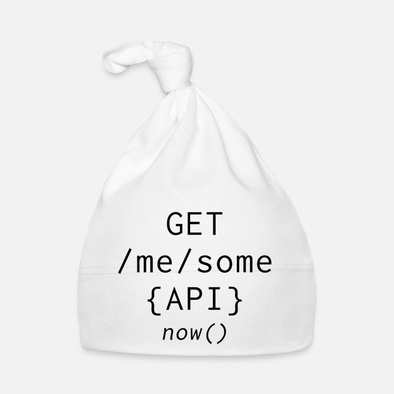 Cadeau informatique de programmation API disant Bonnet bio Bébé