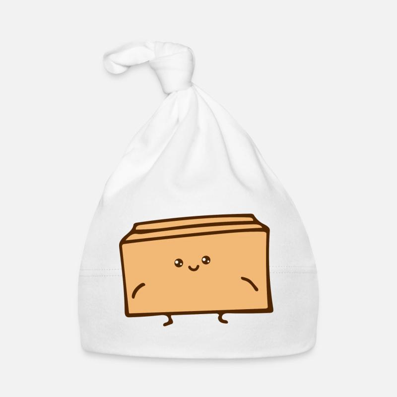 Karton - Lustig - Verpackung Baby Bio-Mütze