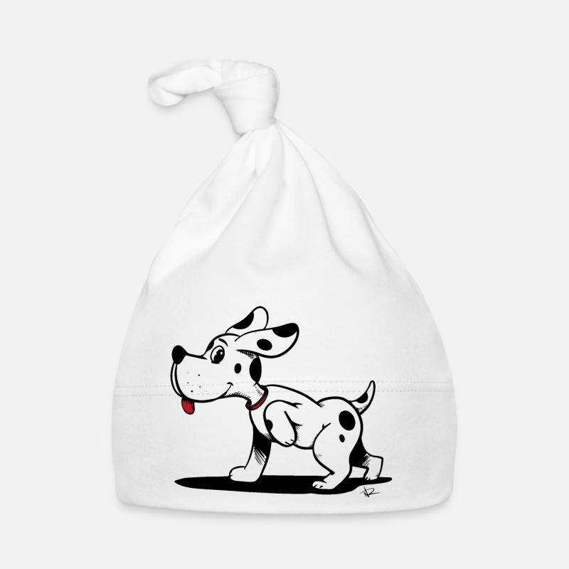 small sweet friendly dog 🐶 Organic Baby Cap