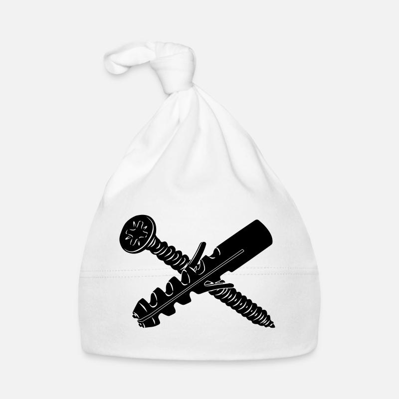Screw and plug for wall Organic Baby Cap