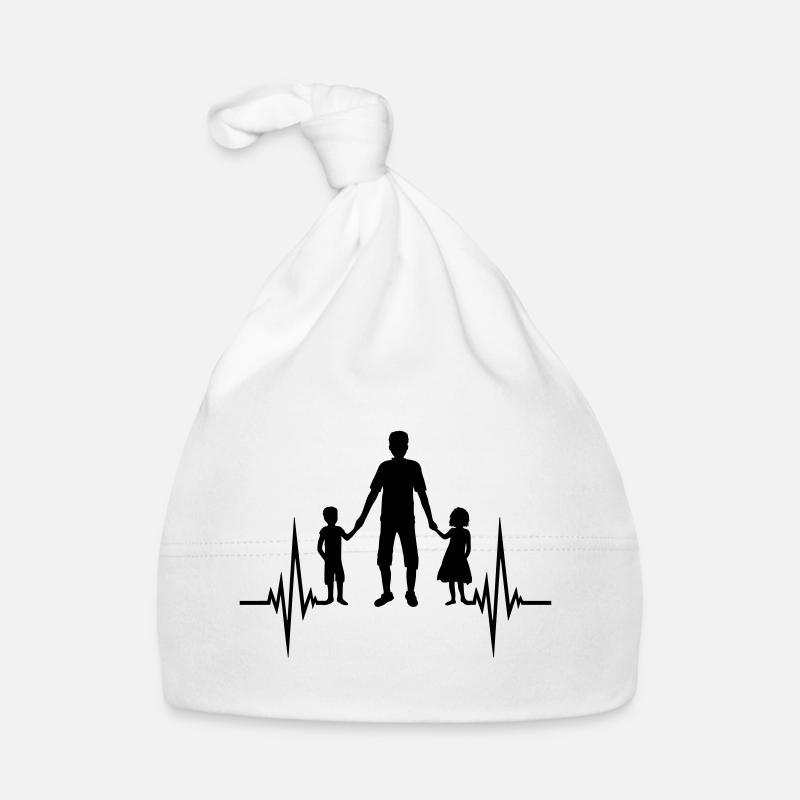 Fille Garçon Papa Pulse Bonnet bio Bébé
