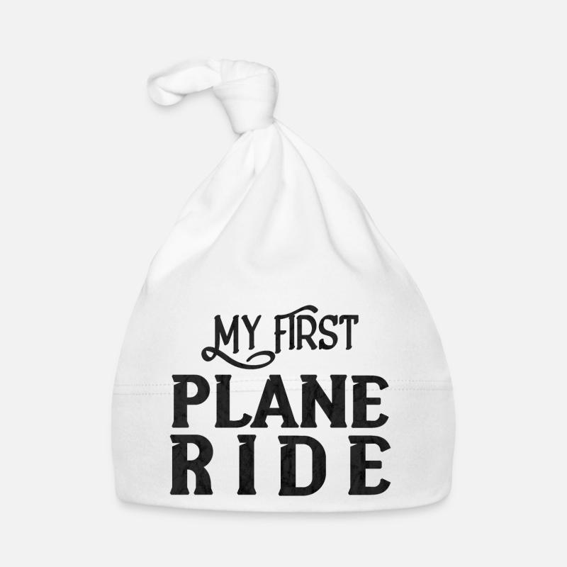 My First Plane Ride 31 Baby Bio-Mütze