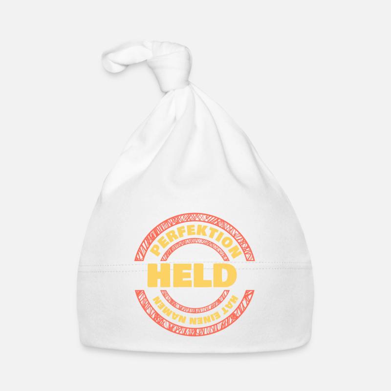 Perfektion held Baby Bio-Mütze