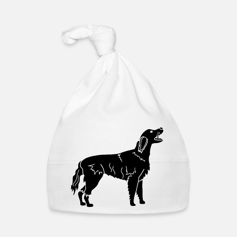 setter dog Cappellino ecologico per neonato