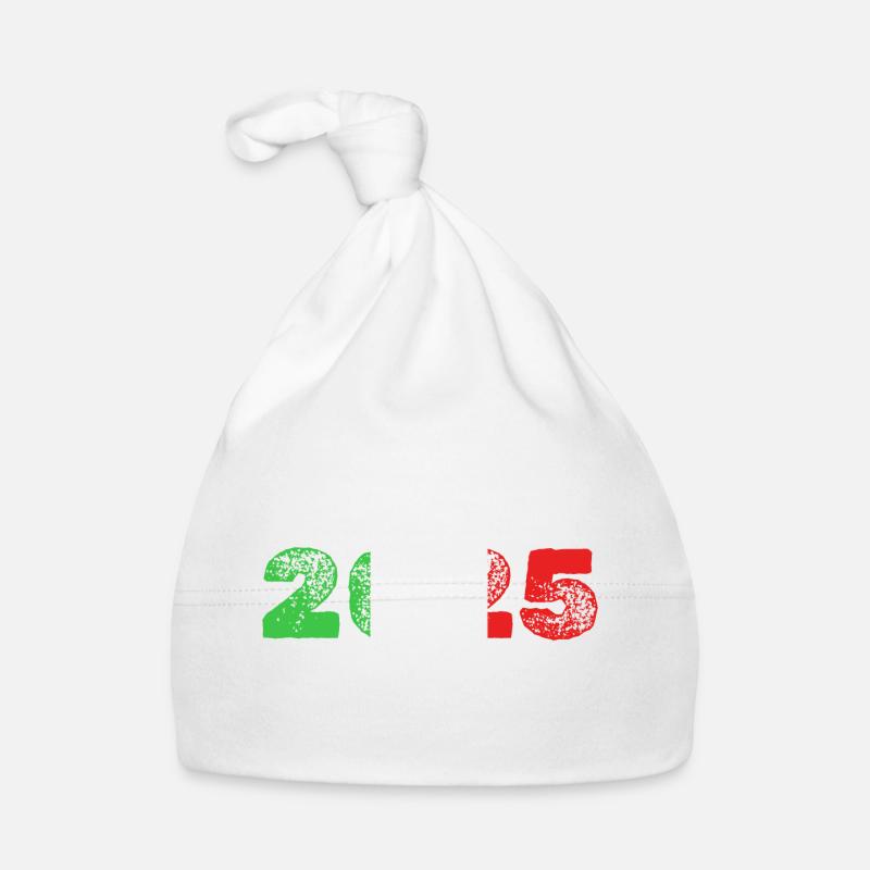 Born in 2025 Organic Baby Cap