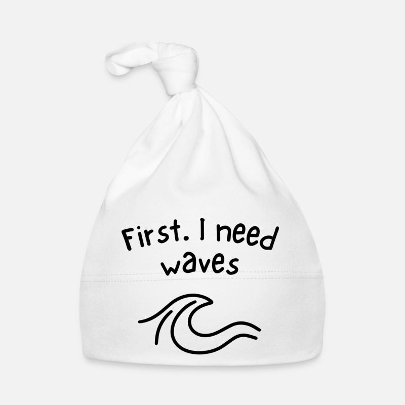 First - I need waves Baby Bio-Mütze