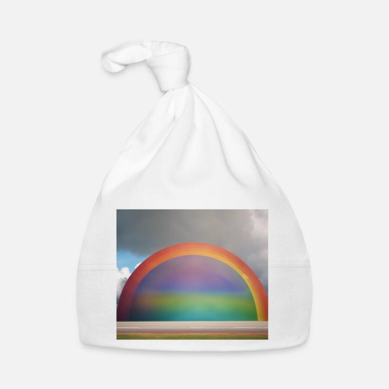 multiway rainbow Organic Baby Cap