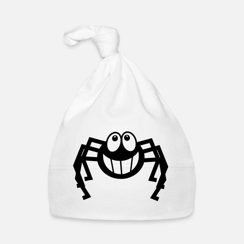 Spider laughing Organic Baby Cap