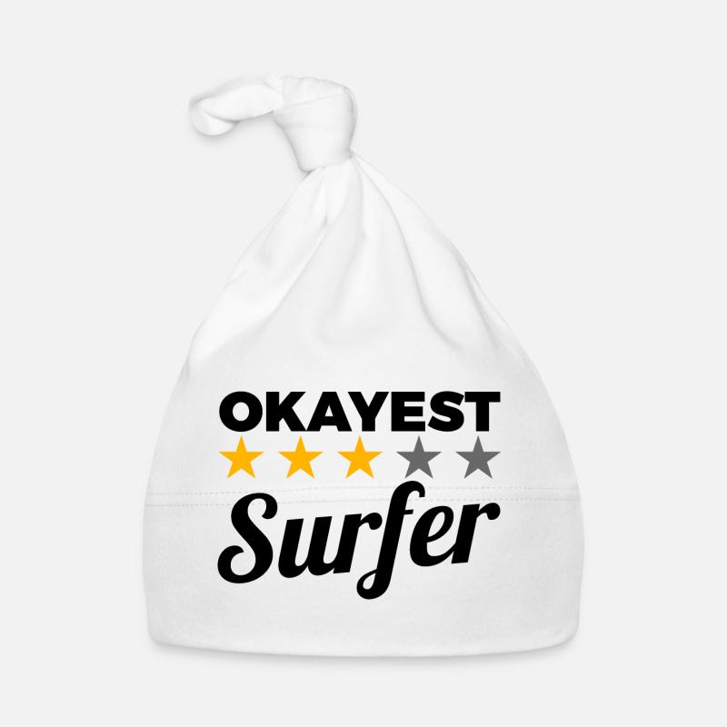 Average surfer Organic Baby Cap