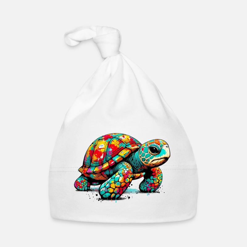 Turtle Organic Baby Cap