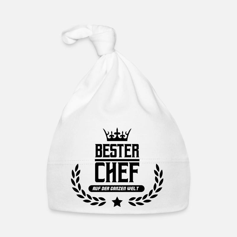 bester chef der welt Baby Bio-Mütze