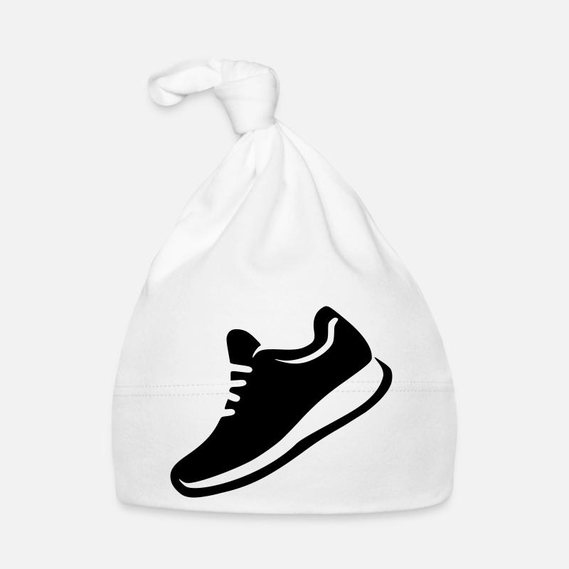 Running Sport Shoe Dynamic Symbol Icon Vector Organic Baby Cap