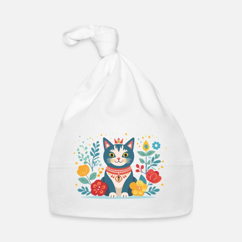 chat mignon Bonnet bio Bébé