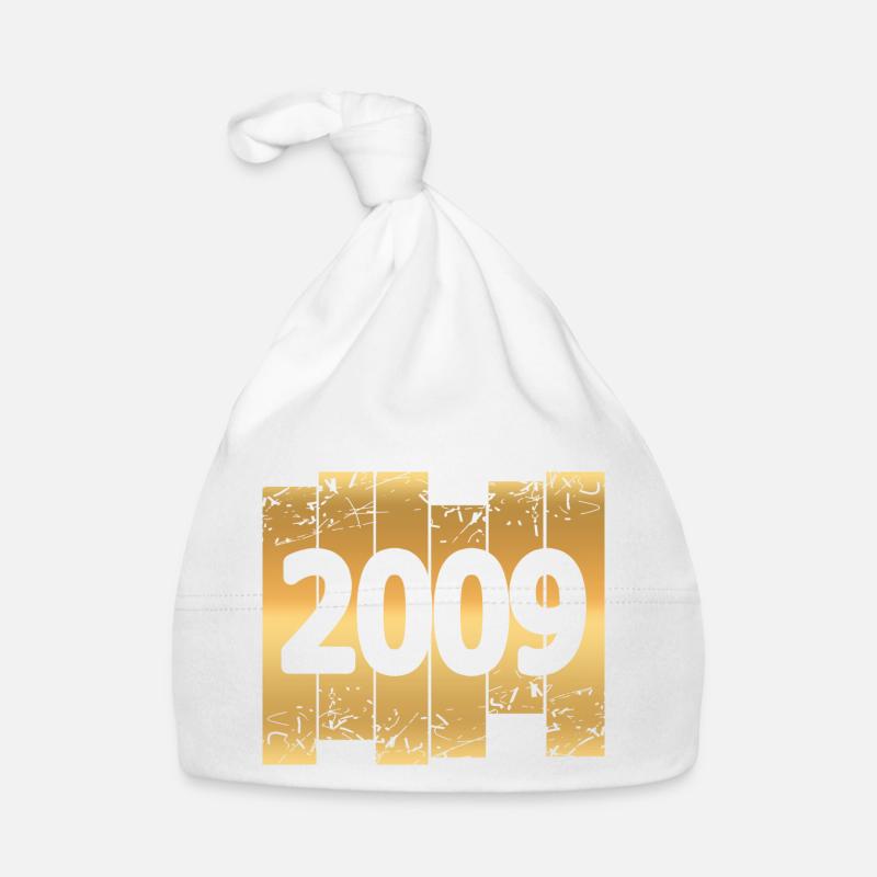 Gold 2009 Baby Bio-Mütze
