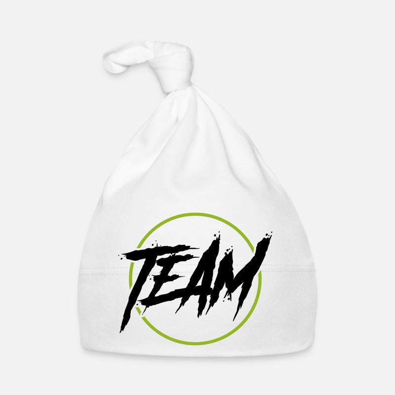 Team Circle Organic Baby Cap