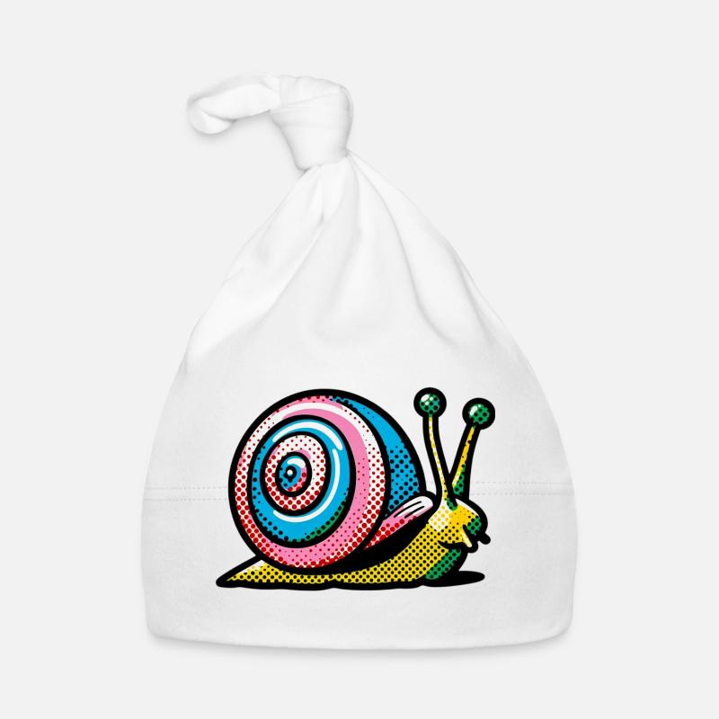 Schnecke Baby Bio-Mütze