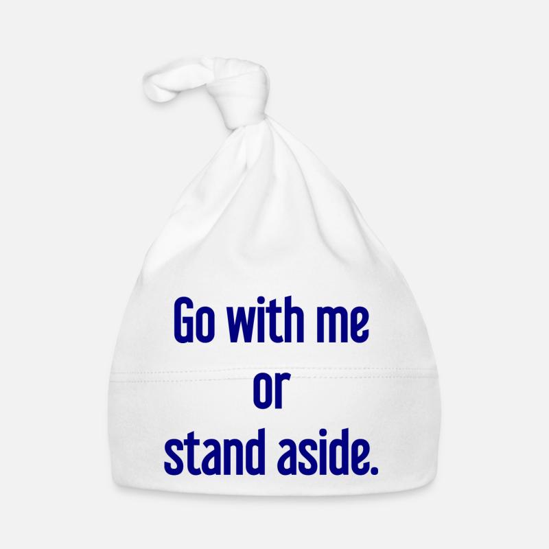 Geh mit oder beiseite Baby Bio-Mütze