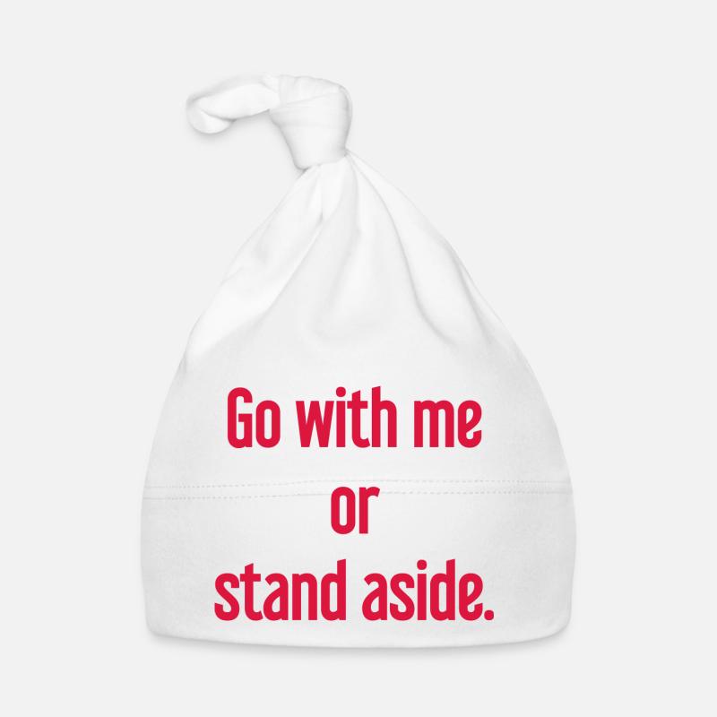 Geh mit oder beiseite Baby Bio-Mütze