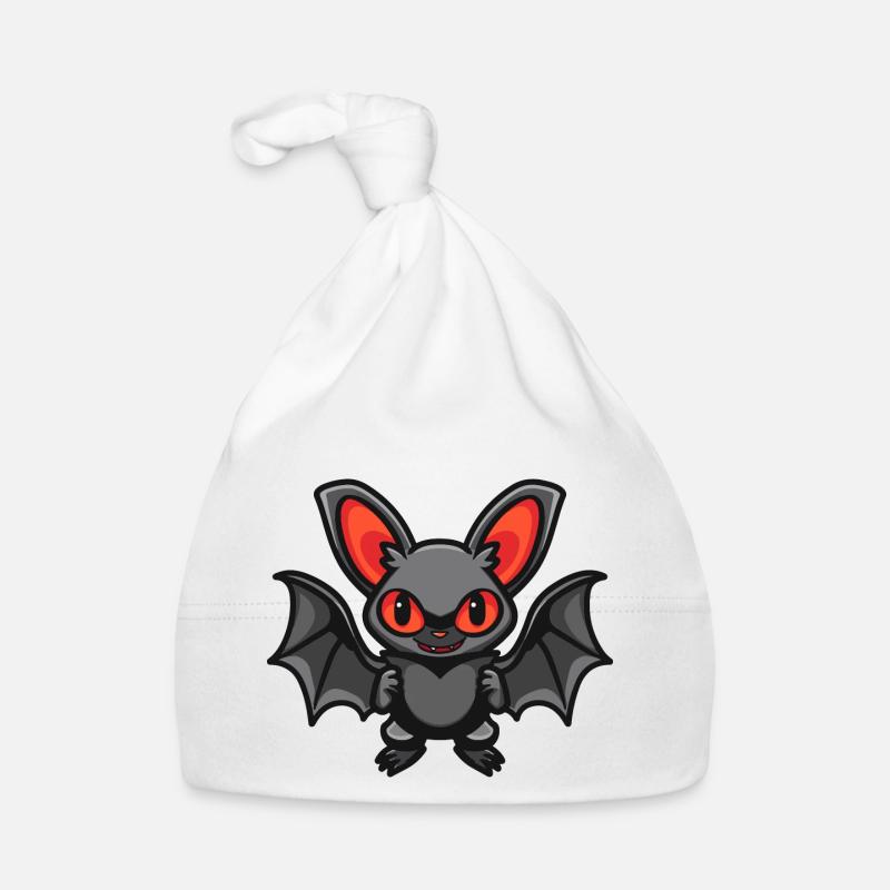 Fledermaus Comic Baby Bio-Mütze