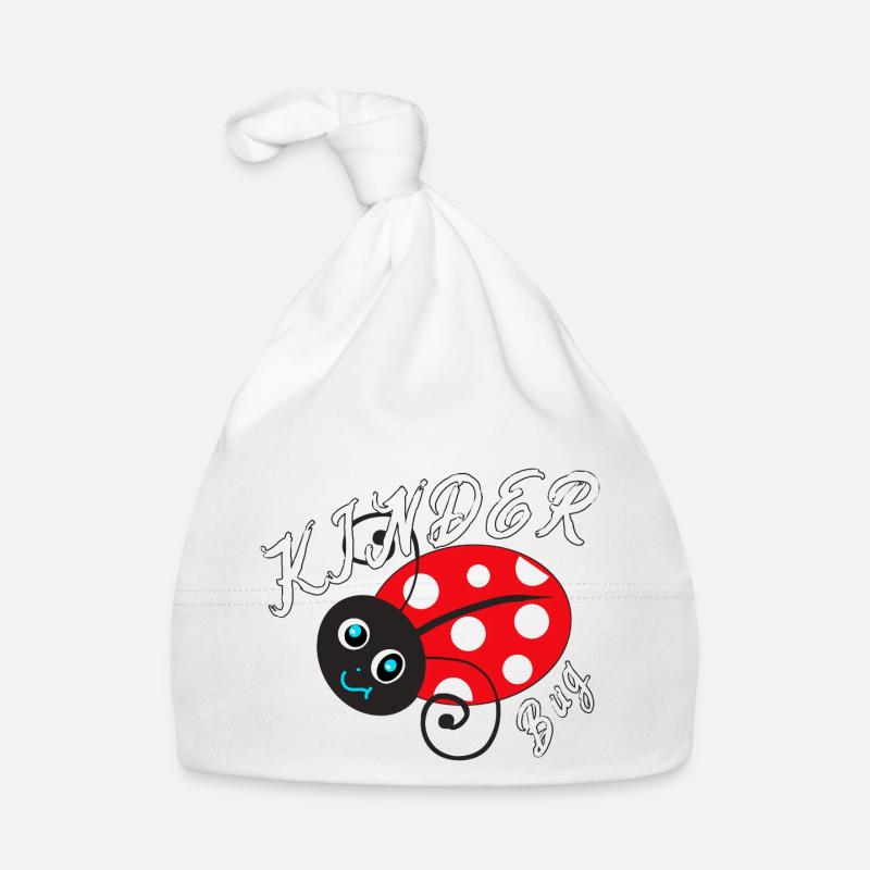 Kids Bug Funny Cute Ladybug Nursery Organic Baby Cap