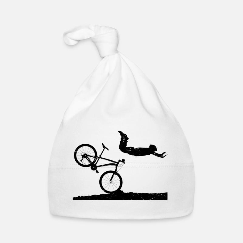 Monochrome Circle Minimal Geometry Organic Baby Cap