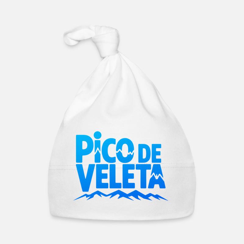 Pico de Veleta Pic Moderne Graphique Bonnet bio Bébé