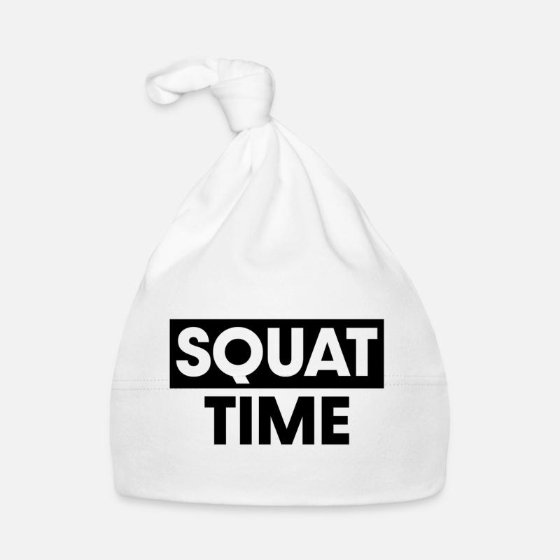 Squat Time Organic Baby Cap
