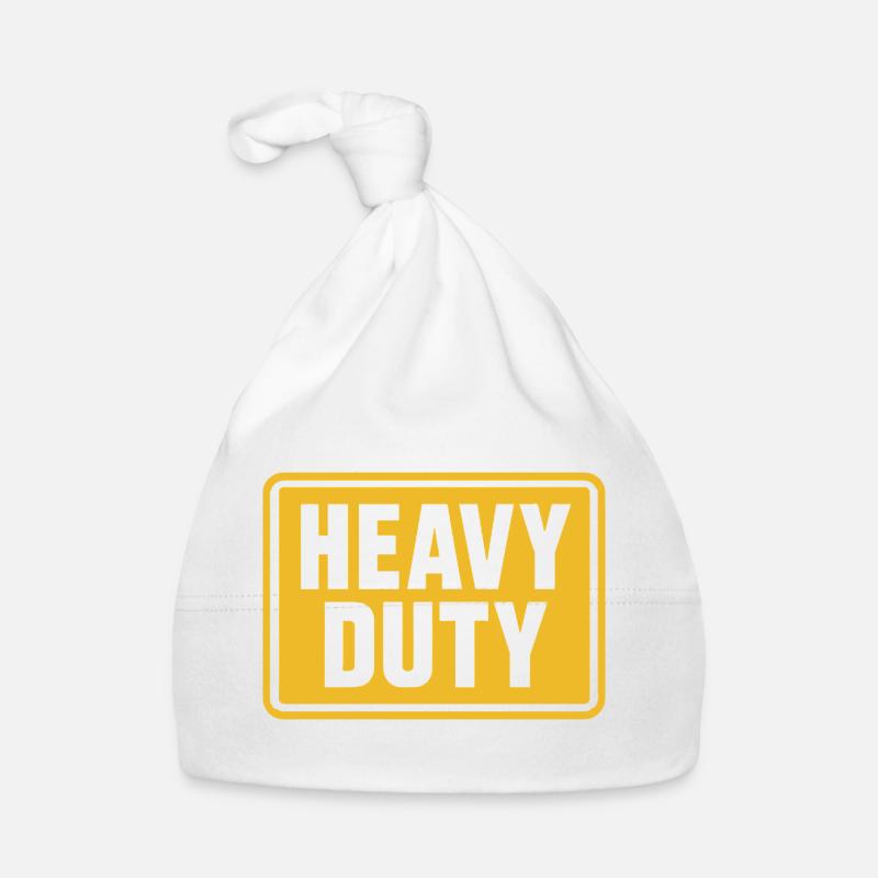 Panneau d’avertissement pour la construction à usage intensif Bonnet bio Bébé