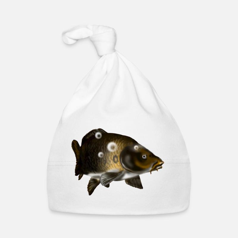 Karpfen Baby Bio-Mütze