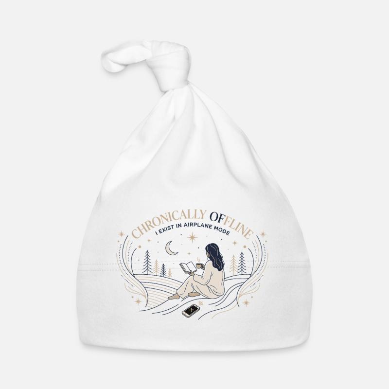 Chronically Offline Baby Bio-Mütze