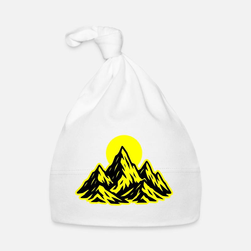 Berge Sonne Baby Bio-Mütze