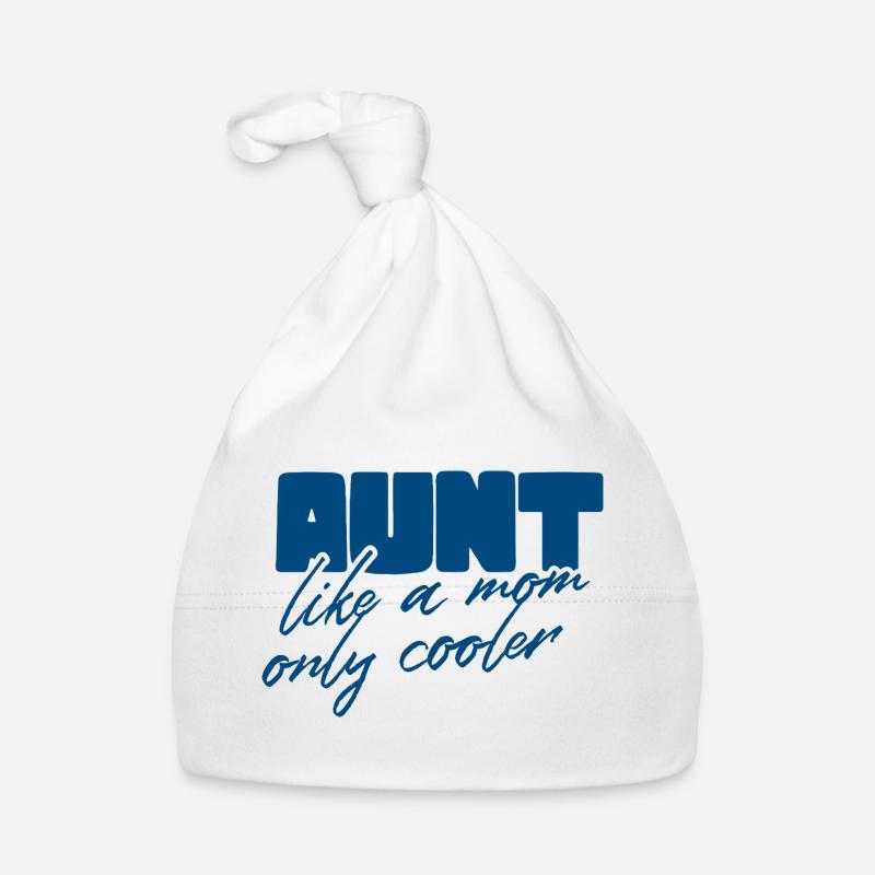 Aunt Like a Mom, Cooler Organic Baby Cap