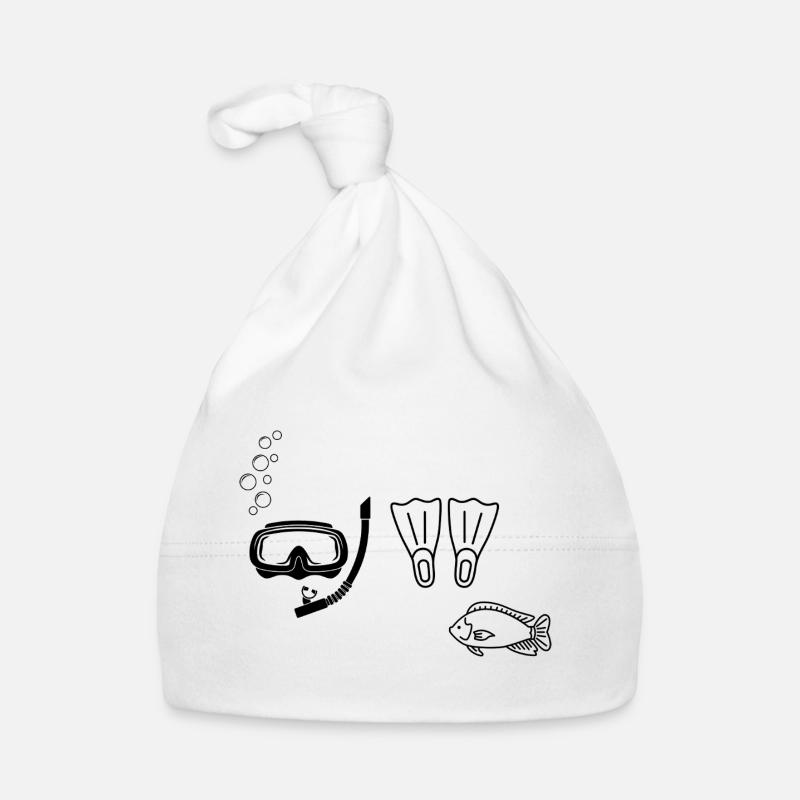Tauchen – Geschenkidee Baby Bio-Mütze