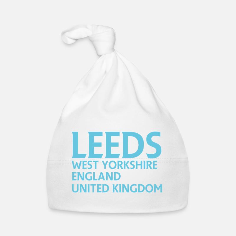 Leeds – England Liedtextdesign Baby Bio-Mütze