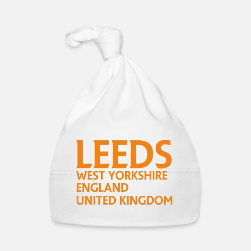 Leeds – England Liedtextdesign Baby Bio-Mütze