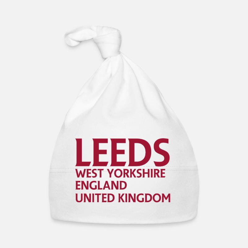 Leeds – England Liedtextdesign Baby Bio-Mütze