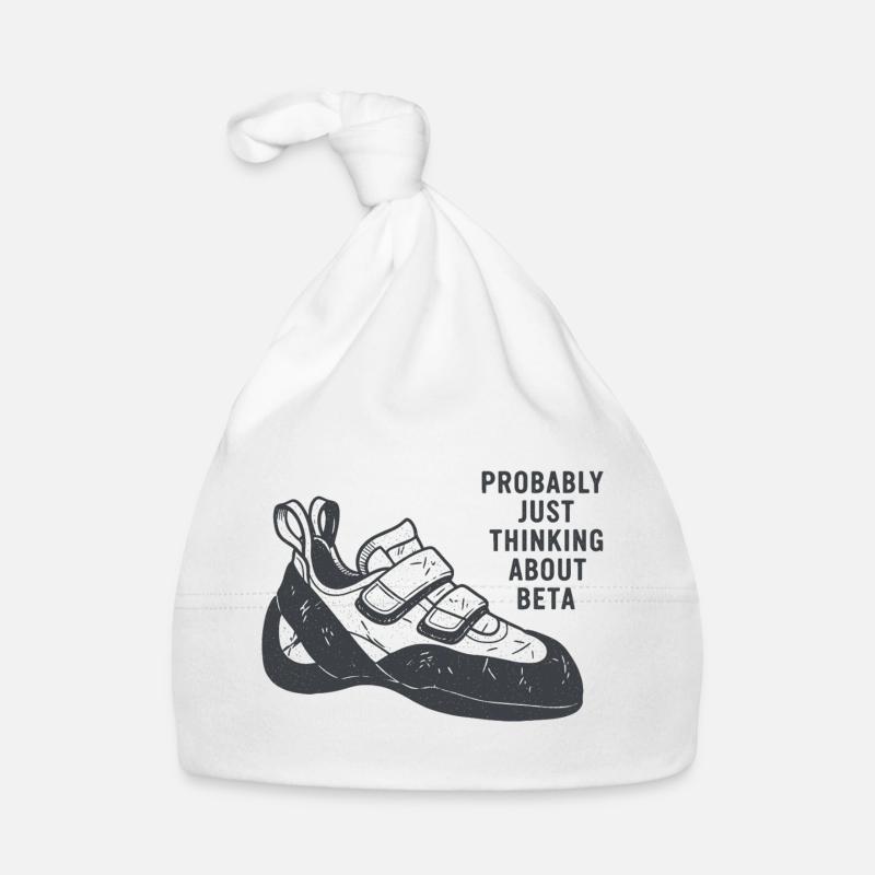 Beta Thought Sneaker Tee - Baby Bio-Mütze - Weiß