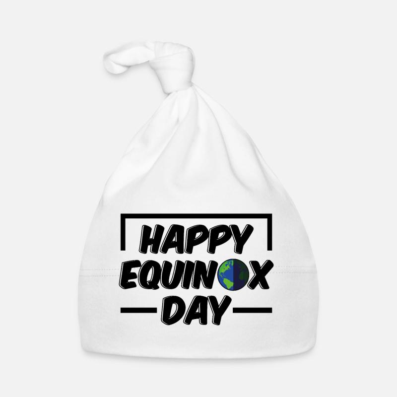 Happy Equinox Day Easter Ostara Blessings Organic Baby Cap