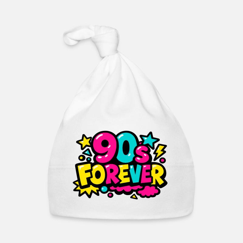 90s Forever Neon Pop Baby Bio-Mütze