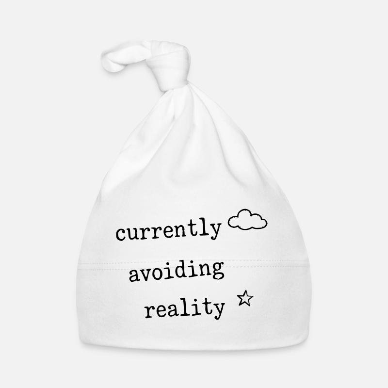 En ce moment, Missing Reality Funny Shirt Bonnet bio Bébé